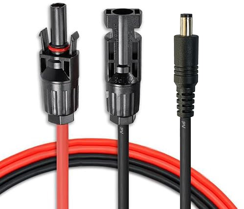YOLANESS 【Solar Ladekabel】DC7909 auf MC4 Stecker für tragbare Kraftwerke und Solargeneratoren, Nahtlose Panelverbindung