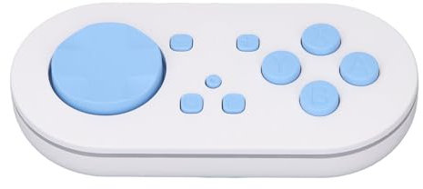 Annadue Controller Wirelessbluetooth, Controller Compatto Portatile con Cavo e Cinturino, Controller di Gioco RGB Bluetooth per App Anki per per Vittorie, per Androidi, per OS X,