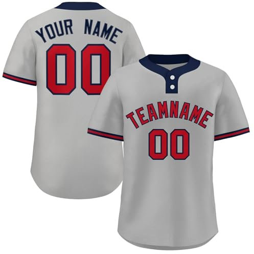 Personalisiertes American Baseball Trikot,Baseball Shirt Individuell Bedruckt Namen Nummer & Logo,Athletisch Kleidung Für Erwachsene Und Kinder Football Trikot Trikot Personalisiert(10)