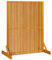 vidaXL Privatsphäre Trennwand Aus Massivholz Akazie Halbtransparent Innen Außen Raumteiler Texturiertes Design 110 cm Hoch Modern Partition Für Wohnzimmer Balkon Holz Faltbar Dekorativ