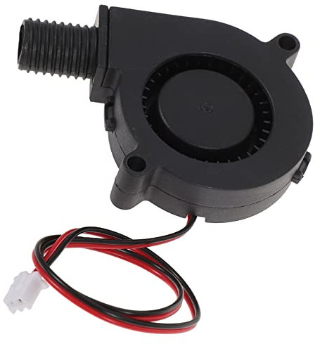 SHINEOFI Ventilador De Aire De Reemplazo Operado Portátil Pequeño Para Enfriamiento Turbina Turbo Ventilador De Alta Velocidad Negro Abs
