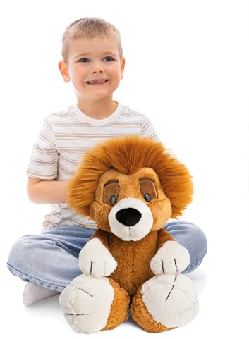 NICI Kuscheltier Löwe King Kimari 50cm - braun - 62746 | Stofftier aus weichem Plüsch, niedliches Plüschtier zum Kuscheln und Spielen, für Kinder & Erwachsene, tolle Geschenkidee