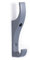 Toughook unzerbrechliche Sicherheits-Kleiderhaken aus Kunststoff, 10 Stück, plastik, Grau (Mid Grey), Large