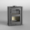 FM Four à bois acier HL-100 11kW avec porte en fonte