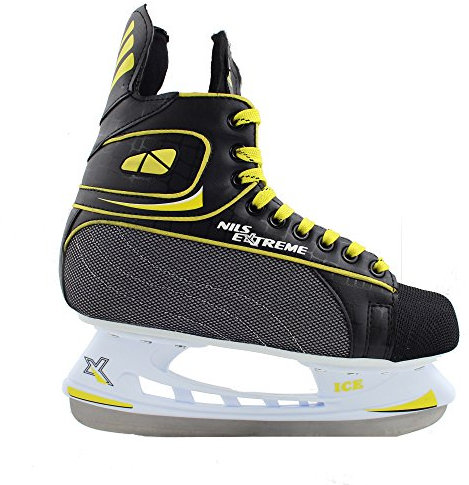 NILS Extreme Details zu Schlittschuhe Hockey Eislauf Hockeyschlittschuhe Kunstleder NH8556S