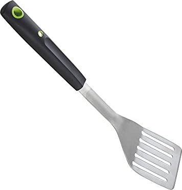 Cook'in Garden Spatule en Inox avec Manche Aimanté - Modèle AC171 - Utilisable sur Plancha et Barbecue - Dimensions L50,2 x l10 x 5H centimètres