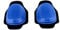 Oldbones Ginocchiere universali per motocross, ginocchiere da corsa per motocross, colore blu