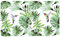 Kesper Melamine Tropical Breakfast Board, 23.5 x 14.5 cm, Non-Slip, Dishwasher Safe