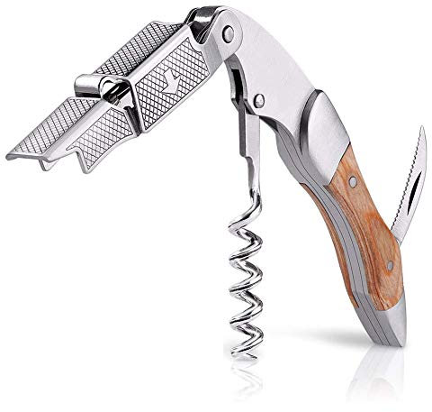 JIXIN Tire Bouchon, Ensemble Professionnel D'ouvreur De Vin De Tire-Bouchon, Ouvre-Bouteille De Bière Et De Soda, Amateurs De Vin