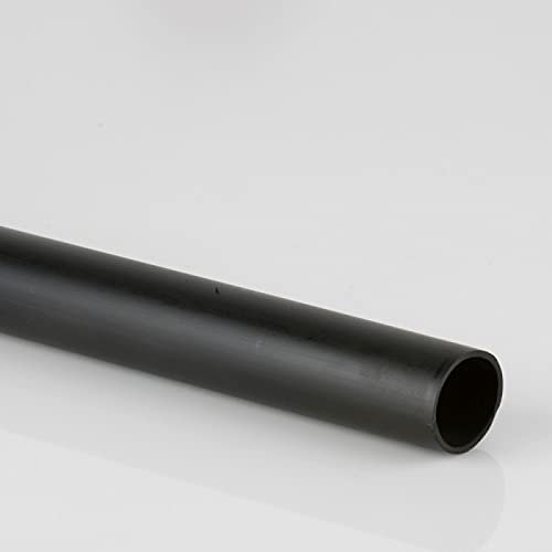 Black, PVCU Waste Pipe, Push Fit, 32mm X 990mm (1 1/4)(32mm)