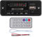 Goshyda MP3-Decoder-Board, 5V 3Wx2 MP3-Audio-Decoder-Modul USB-MP3-Player-Decoder-Board AMP mit LED-Anzeige, Unterstützung für UKW-Radio, U-Disk, Speicherkarte(Schwarz)