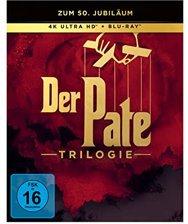 Der Pate Trilogie - Limited Digipak (9 Discs) [4K Ultra-HD] [Blu-ray]
