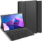 Housse pour Tablette avec Clavier Compatible avec Lenovo Tab P12 Pro - Étui Clavier Bluetooth AZERTY - Noir