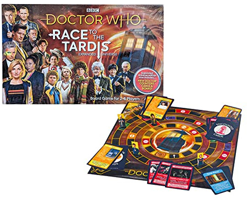 Eaglemoss Doctor Who Race to the Tardis Expanded Universe - Juego de mesa