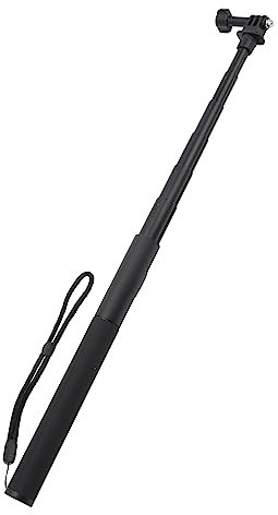Selfie Stick Asta Lunga Invisibile per Monopiede Estensione Asta Asta Selfie Lunga, Asta Selfie Asta Monopiede Estensibile con 1/4, 7 Sezioni, 25,5-53,1 Pollici, Regali