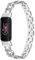Gimuk Straps Compatible with Fitbit Luxe Metal Strap for Women Men, Adjustable Bling Rhinestones Stainless Steel Wristband Replacement Strap Arm Bands Bracelet for Fitbit Luxe Fitness Tracker