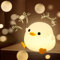 WDJLNZB Veilleuse Canard Enfant,Veilleuse Bébé Silicone Animal Mignon, Veilleuse Enfant Rechargeable USB Lampe de Chevet avec Capteur Tactile et minuteur pour Décor de Chambre de Bébé