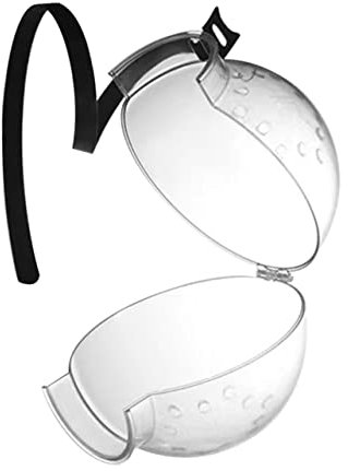 FOMIYES Atmungsaktiver Bissfester Katzenkopfschutz Kragen Aus Transparentem Leichtem Material Mit Klebeverschluss Für Gesundheitsbewusste Katzen Im Freien