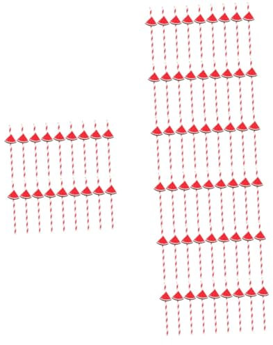 Beavorty Lot De 4 Pailles À Thème Hawaïen Motif Pastèque Pour Cocktails 30 Pièces X 4