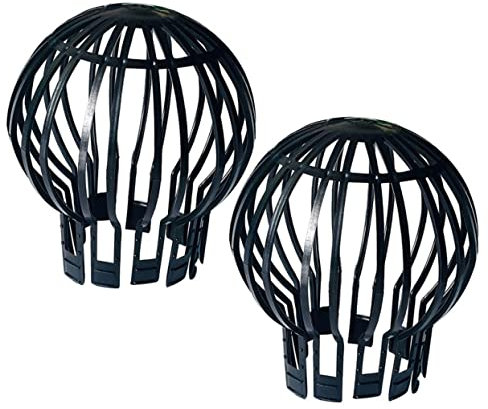 KITANDOVE Dachrinnen-überlaufschutz Dachrinnen-siebabdeckung 2 Stück Dachrinnen-laubschutz Universal-sieb Für Dachrinne