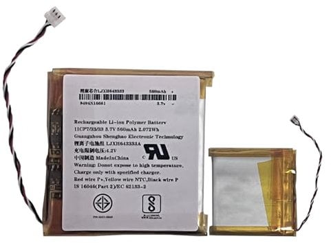 HIGHAKKU Replacement Battery AEC643333 Compatible with Beats Studio 2, Studio 3, Solo Pro Wireless Headset Headphones Battery Replacement (White Plug)