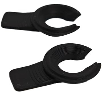 Stick Locks For Steam Deck, Game Console Joystick Holder Anti-Drift Protector Thumb Stick Cap Stabilizer Gaming Accessory Joystick Stabilizer Clamps (Black)
