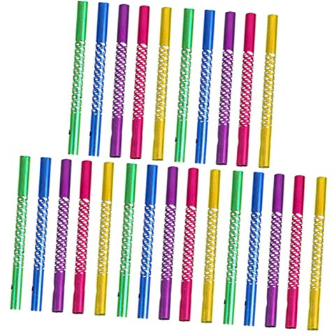 ROMISBABA 25stücke Metall Windspiel Rohre Extra Für Garten Outdoor DIY Zubehör Zum Aufhängen Von Anhängern Crafting Heimwerkerbedarf