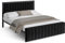 Ligterra Polsterbett 160x200， mit (klappbar) Endbank & Stauraum Multifunktionsbett Bettgestell aus Eisen Für Jugendliche & Erwachsene Doppelbett Jugendbett, Erwachsenenbett