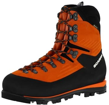 Scarpa Bergschuhe Mont Blanc GTX wasserdichte und bedingt steigeisenfeste Hochtourenschuhe mit griffiger Sohle