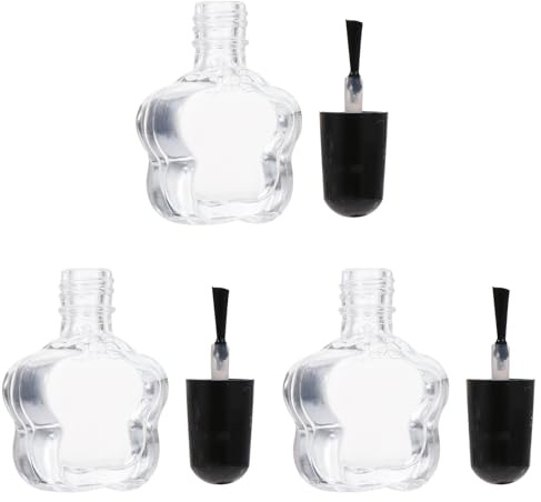 DECOMELODY 3pcs False Eyelash Glue for Lash Extension, Double Eyelid Adhesive, Quick Dry Waterproof Formula, Suitable for Sensitive Eyes and Professional Makeup