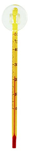 Precise Aquarium Thermometer Submersible Glass Fish For Tank Thermometer With Suction Cup For Water Temperature Measurin Submersible Glass Aquarium Heater
