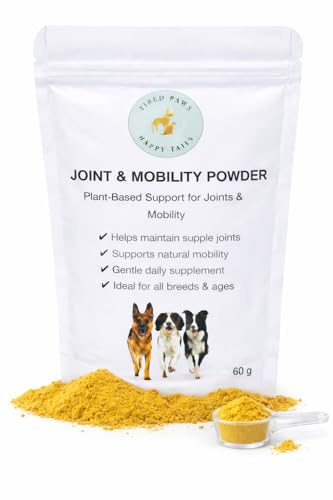 TPHT Joint Care for Dogs – Hip & Joint Supplement, Mobility Support – 60g | Daily joint powder for dogs to support mobility, flexibility and comfortable movement.
