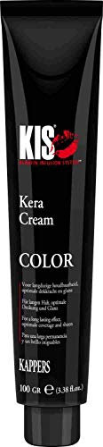 KIS KeraCream Color - permanente Haarfarbcreme - Steelgrey - hohe Deckkraft - intensive Haarfarbe - Keratin Infusion - Tierfreundlich & Nachhaltig, 100 ml