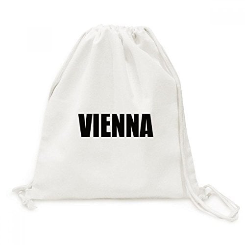 DIYthinker Wien Österreich Stadt Name Canvas-Rucksack-Reisen Shopping Bags
