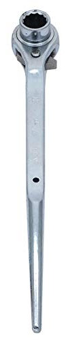 tooloflife Chiave per ponteggio/chiave a cricchetto in acciaio 16-18 mm/18-21 mm/17-19 mm/19-22 mm/19-21 mm/21-22 mm/19-21 mm/19-24 mm/21-22 mm