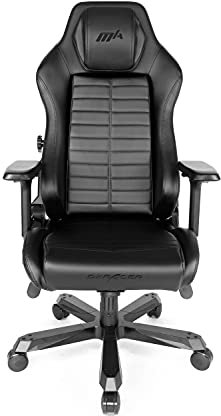 DXRacer Germany Silla Gaming DXRACER, Cuero sintético Master Racer, Faux Leather Acacia, Set Nero, Taglia Unica