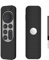 QULLOO Silicone Cover Compatibile con 2022 Apple TV 4K (3ª generazione) / Apple TV 4K 2021 (2ª generazione) Telecomando Case,Morbida Antiscivolo Antiurto Remote Custodia Protettiva Cover - Nero