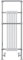 AQUAWORLD Traditional Victorian Style Bathroom Heated Towel with 6 Section Radiators, Floor Mounted Radiator Rack With White & Chrome 1500x575mm (free radiator vavles)
