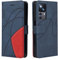 CXTcase Handyhülle für Xiaomi 12T/Xiaomi 12T Pro, Flip PU Leder Hülle Cover, Modisch Flip Case für Xiaomi 12T Pro Handytasche Schutzhülle, Blau