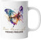 Christliche Tasse personalisierbar mit Namen Geschenk für Christen mit Bibelvers Kaffeetasse Geschenkidee | Der Herr ist meine Freude mug-christB-14