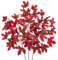 Arborus 3 Stück Künstliche Herbstzweige Herbst Deko 86 cm Künstliche Ahornzweige Künstliche Zweige mit Ahornblätter Äste und Zweige Deko Herbst Kunstzweige für Ästhetic Deko Küche Zimmer Tisch Deko
