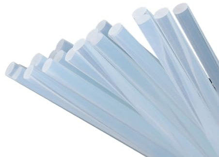 HeißKlebesticks 50 Stück Durchmesser 7 mm Spezialklebstoff Heißklebestift Länge 270 mm Klebepistolenstifte Pastenwerkzeuge HeißKlebepistole Sticks