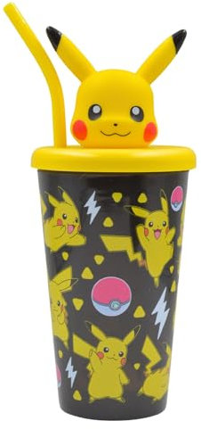 HOX Pokemon Pikachu 3D Sipper Getränkebecher