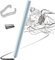 Stylet de Rechange (sansBluetooth) pour Samsung Galaxy Tab S6 SM-T860 T860 T865 T867 Stylus Touch S Pen Bleu Nuage