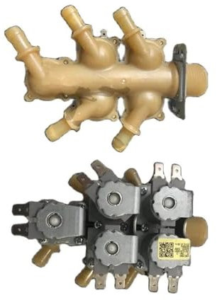 Válvula Solenoide De Entrada De Piezas De Lavadora, Compatible Con LG, 5221EA1009C USEONG-ECO IV-15S-3 5 Válvulas De Entrada