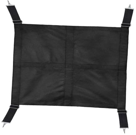 HGZLQKD Horse Stall Guard Adjustable Heavy Duty Keep Horse Securely Equestrian Accessories with Mesh Easy Installment with Hooks
