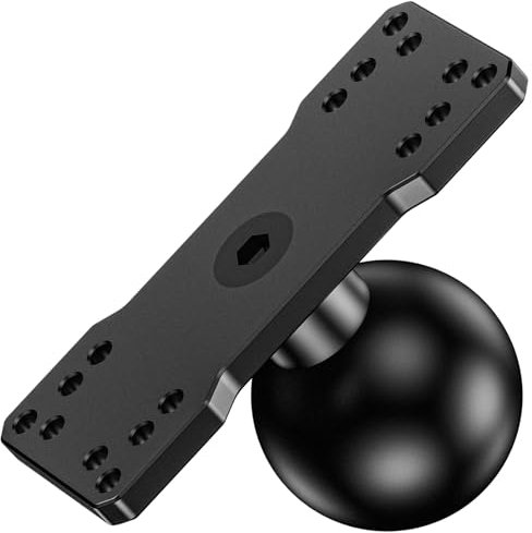 VAZESWIN 2.25 Ball Aluminum Alloy Large Fish Finder Mounting Plate