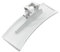 Nuova maniglia for porta adatta for lavatrice Electrolux EWP1054S EWF1073 1273S 10641 EWP8555 Accessori for lavatrice(Silvery)