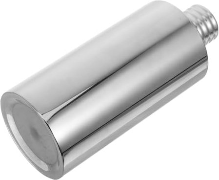 Cabilock Bouteille De Vin En Acier Inoxydable Bouteille Verre Biberon Verre Flasque Running Bouteille De Whisky Flacon Tubulaire Flacon De Hanche Portable Fiole D'alcool Silver