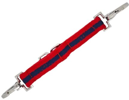 Oshhni Horse Lunge Strap, Lunge Training Equipment, Equestrian Training with Alloy Buckle, Horse Lunge, red